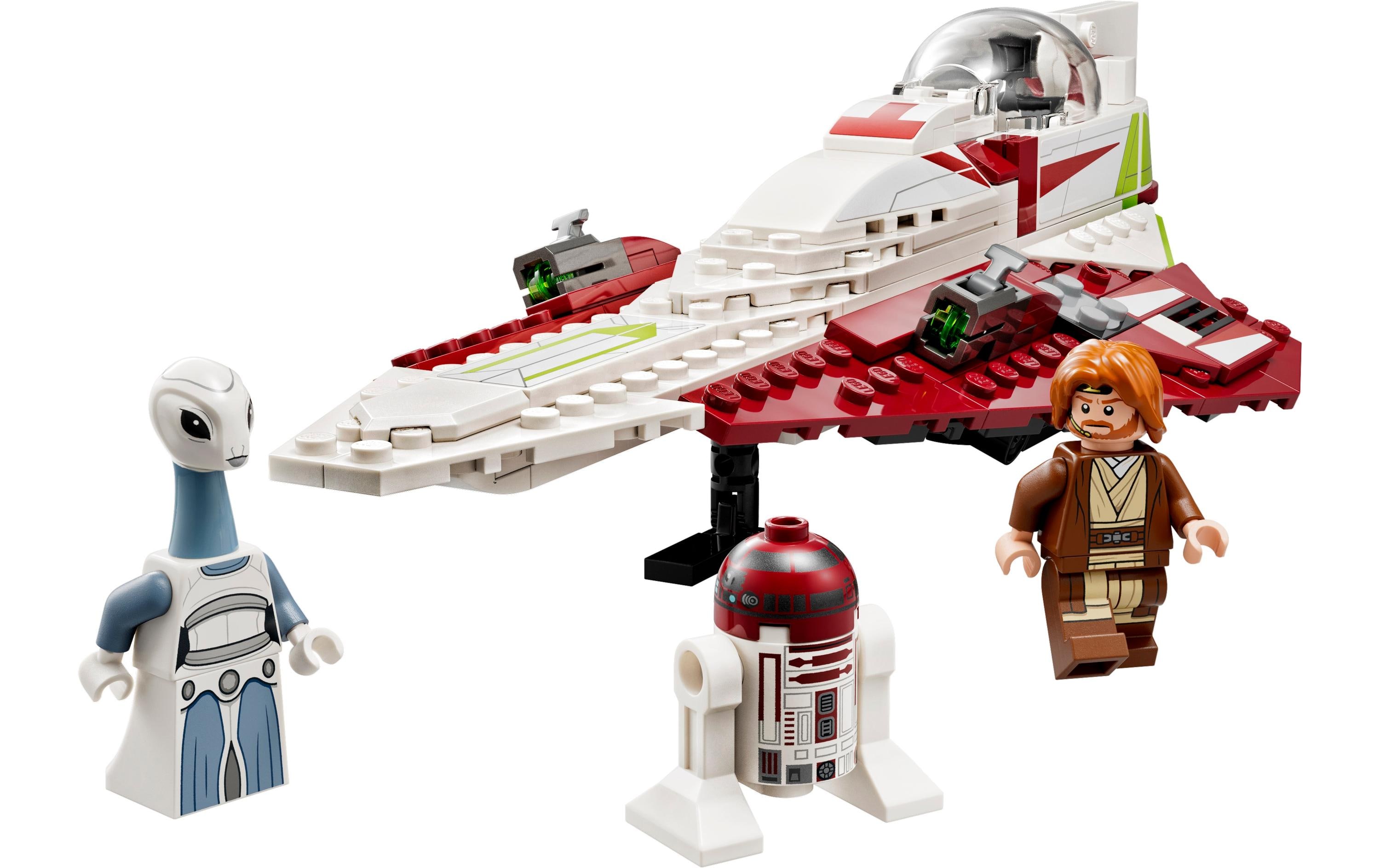 Star Wars Obi-Wan Kenobi's Jedi Starfighter 75333Modell eines klassischen Sternjägers