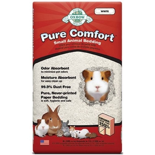 Cama confortável para pequenos animais, branca