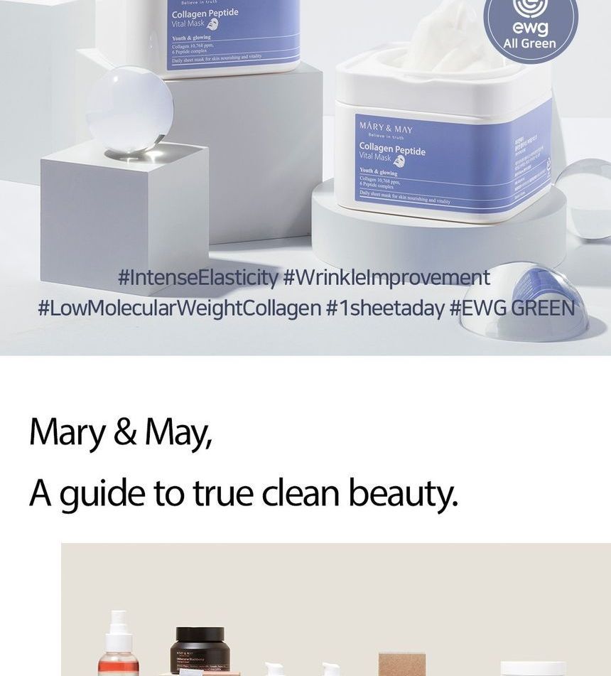 Mary&May - Collageen Peptide Vital Masker