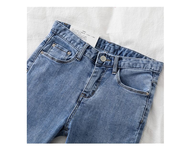 WIKPROM - Skinny jeans met hoge taille