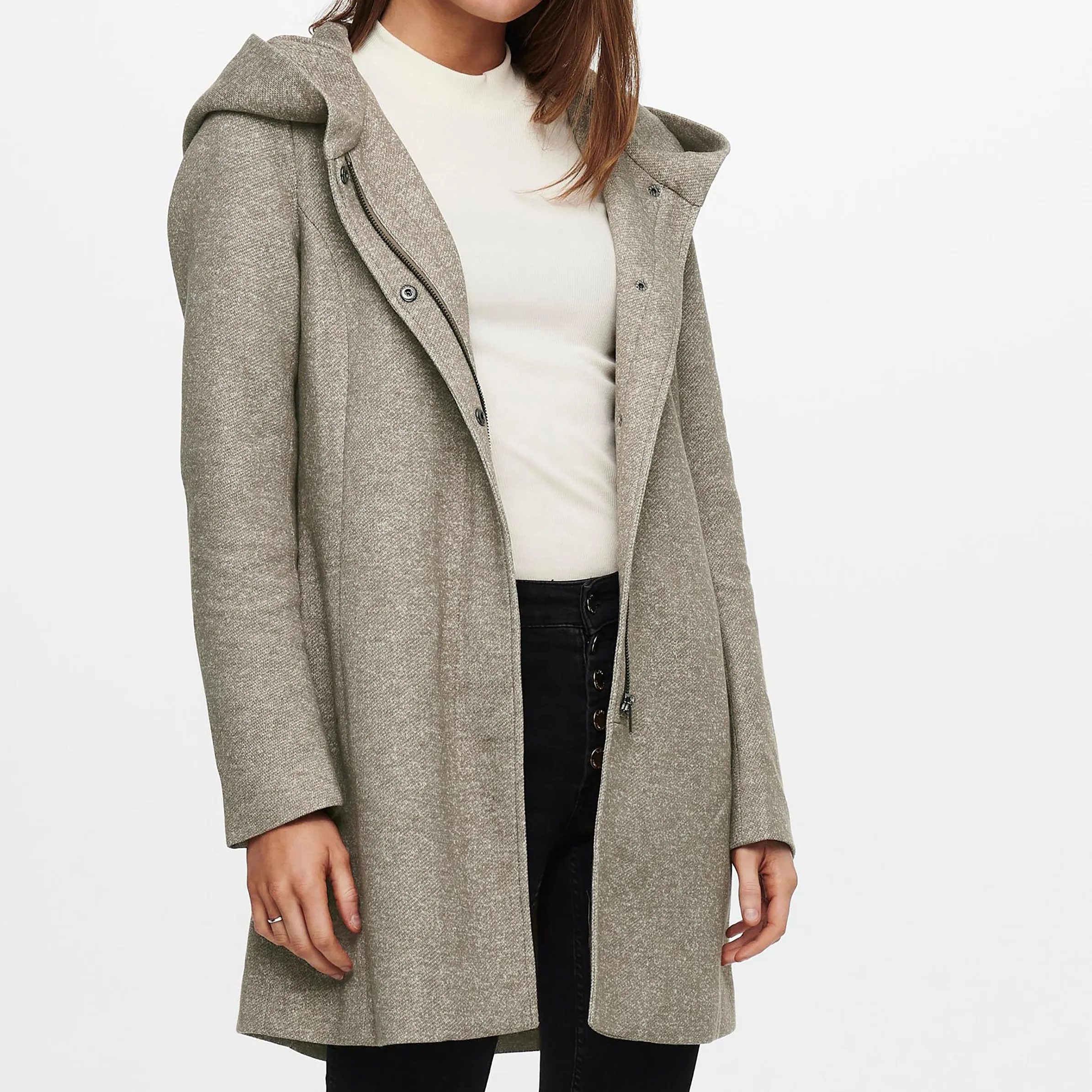 Only ONLSEDONA LIGHT COAT Kapuzenjacke