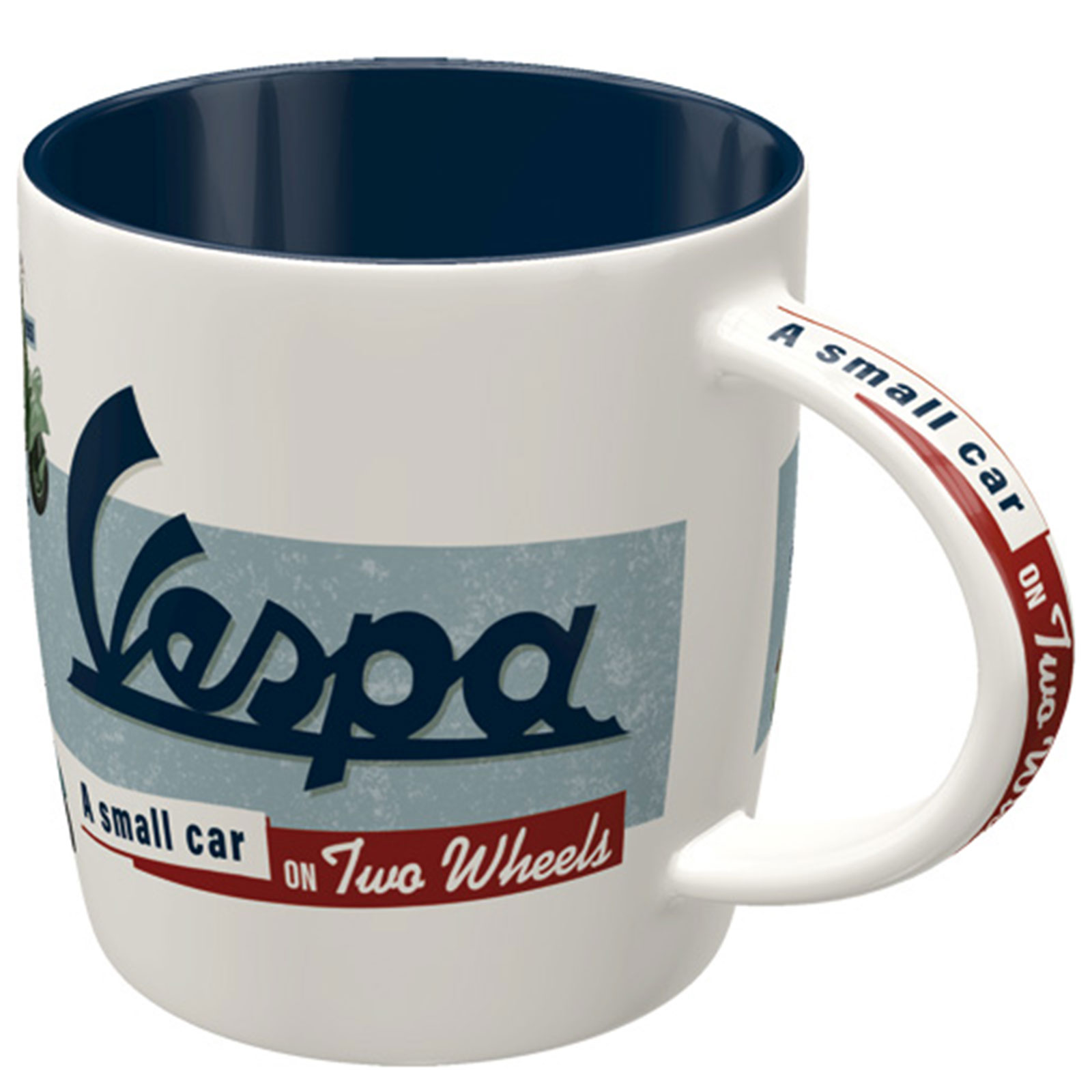 Kaffeebecher VESPA - blau-bunt - 330 ml