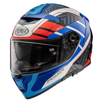 Casque Premier DEVIL SZ13 - Bleu / Blanc