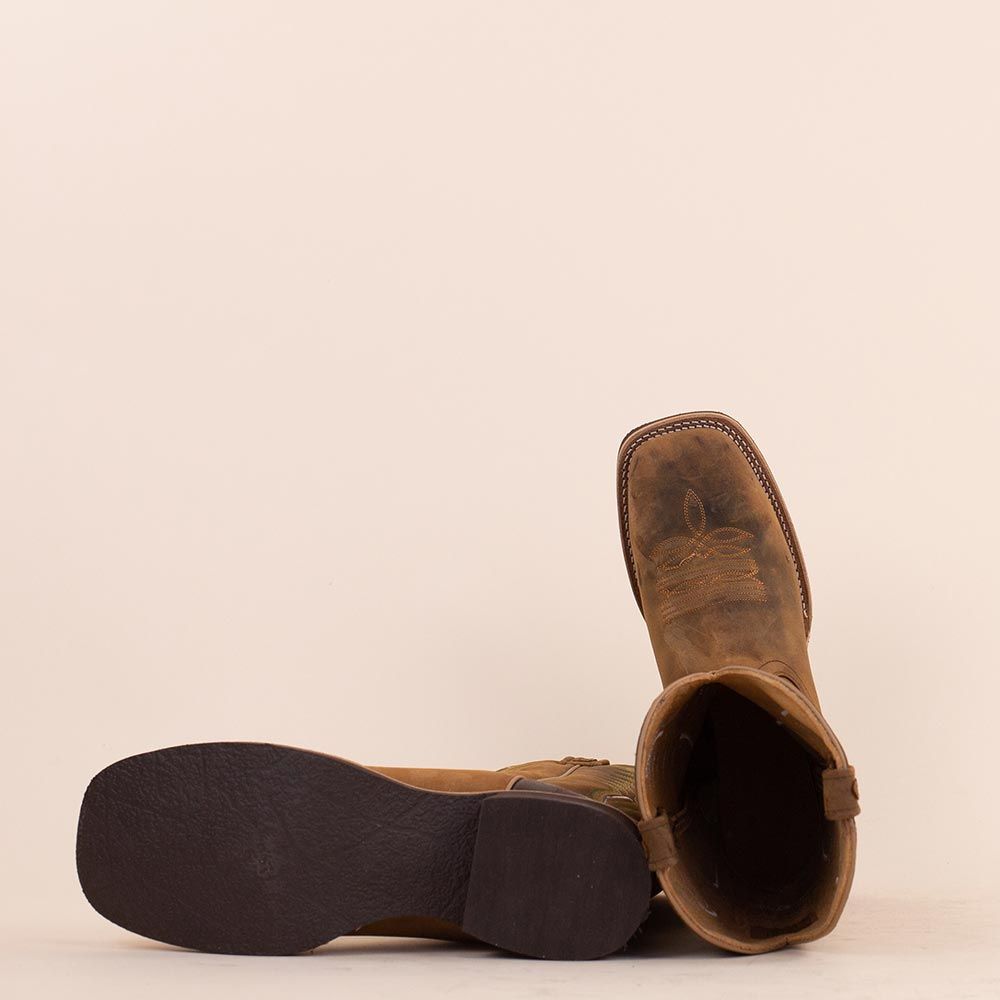 Old West BSM1860 cowboylaarzen bruin