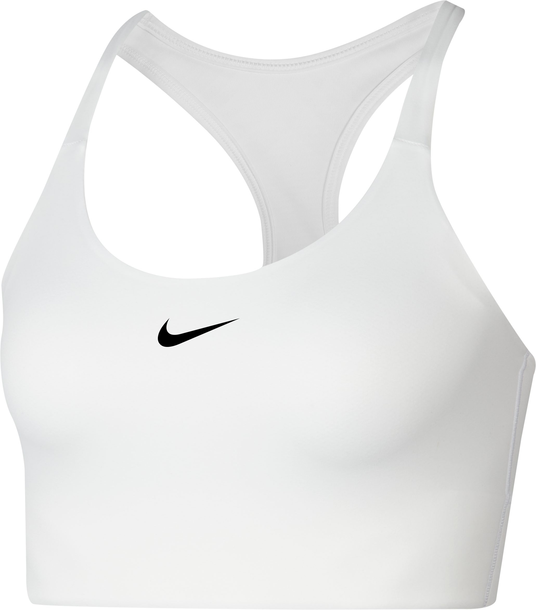 Nike Swoosh Bra Sport-BH Damen Weiss Schwarz F100