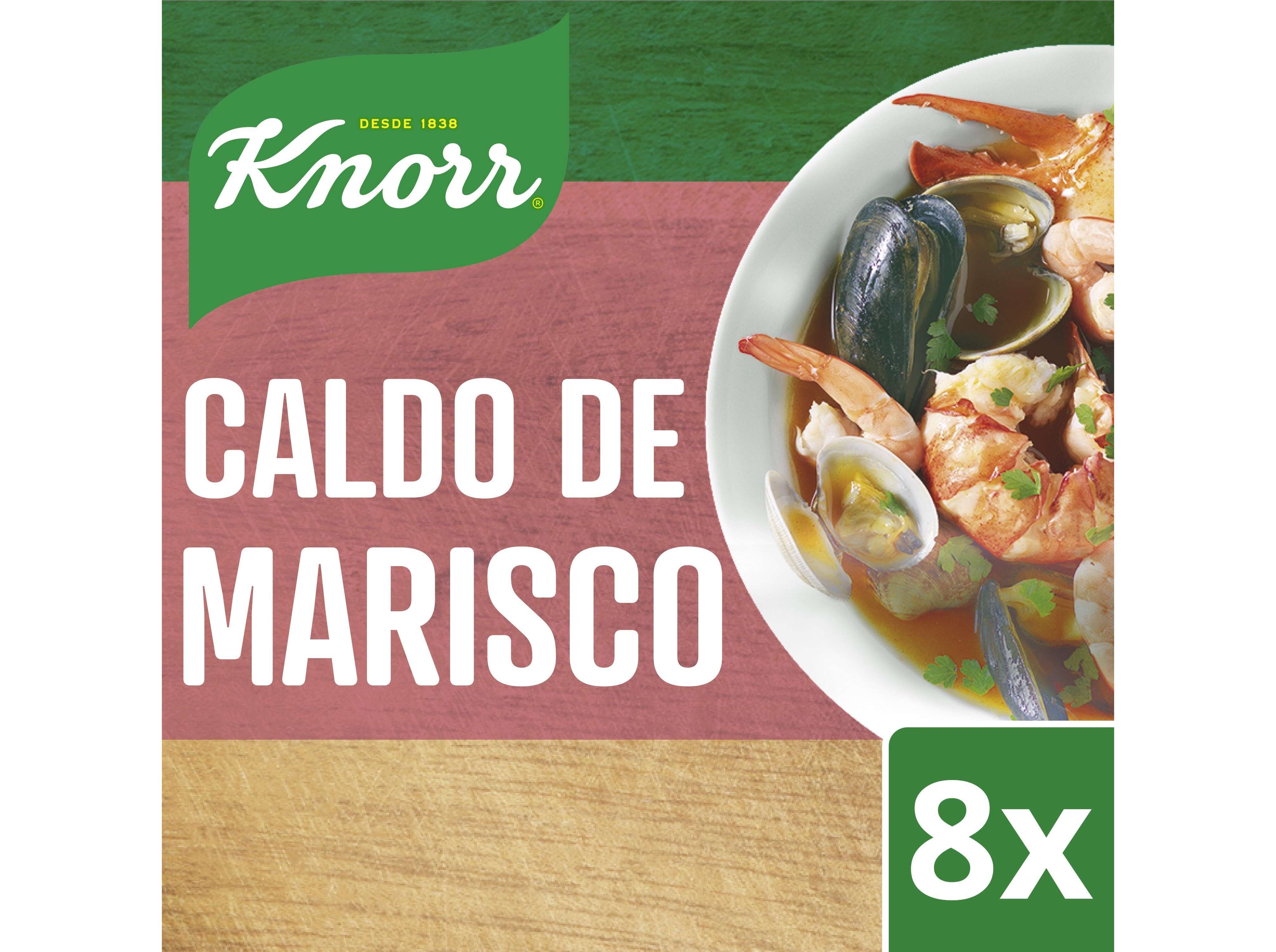 CALDO KNORR MARISCO 8 CUBOS 80G