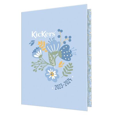 Agenda Kickers - 1 jour par page - 12,5 x 17,5 cm - girl - Oberthur