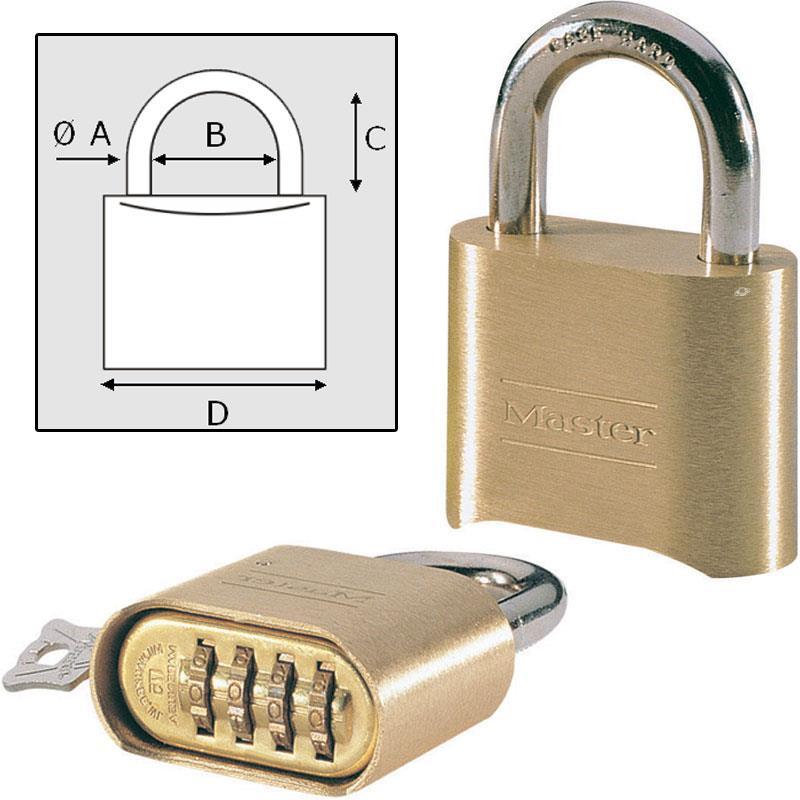 Cadenas Master Lock A Combinaison