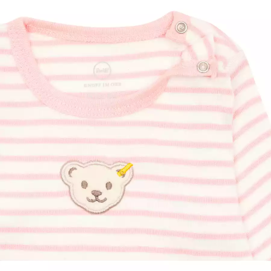 Steiff Langarmbody Silver Pink