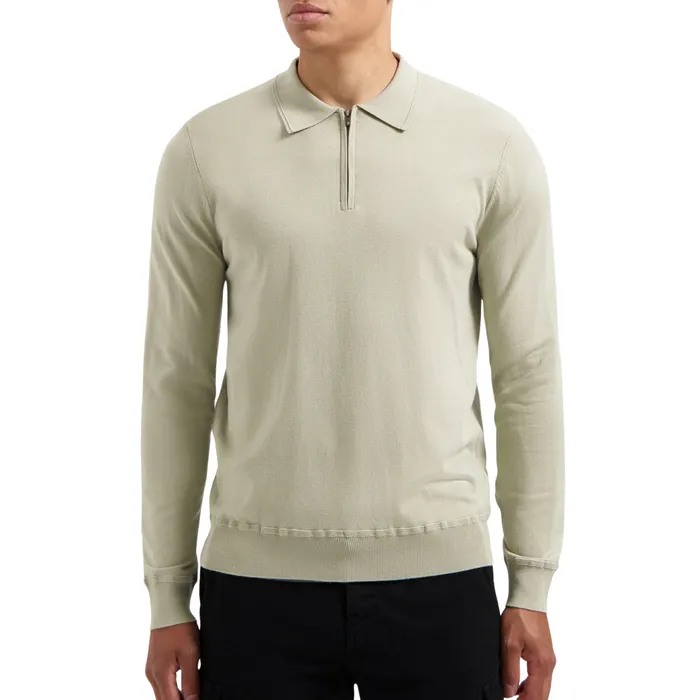 Pure Path Knitwear Halfzip Polo Heren