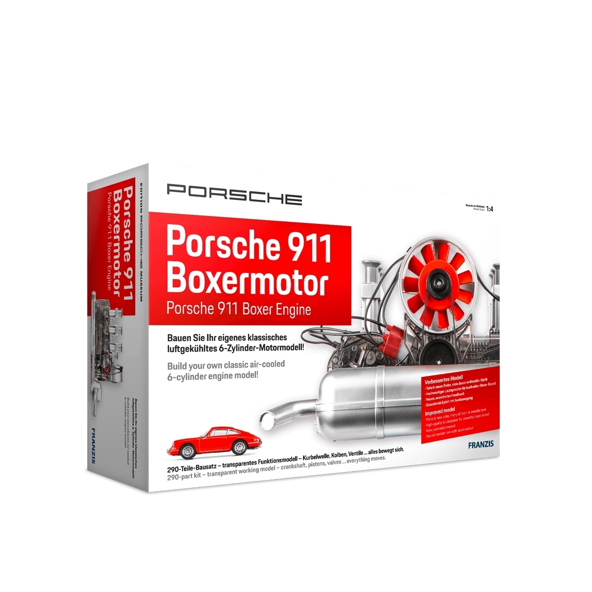 Franzis Porsche 911 6-cyl byggesett