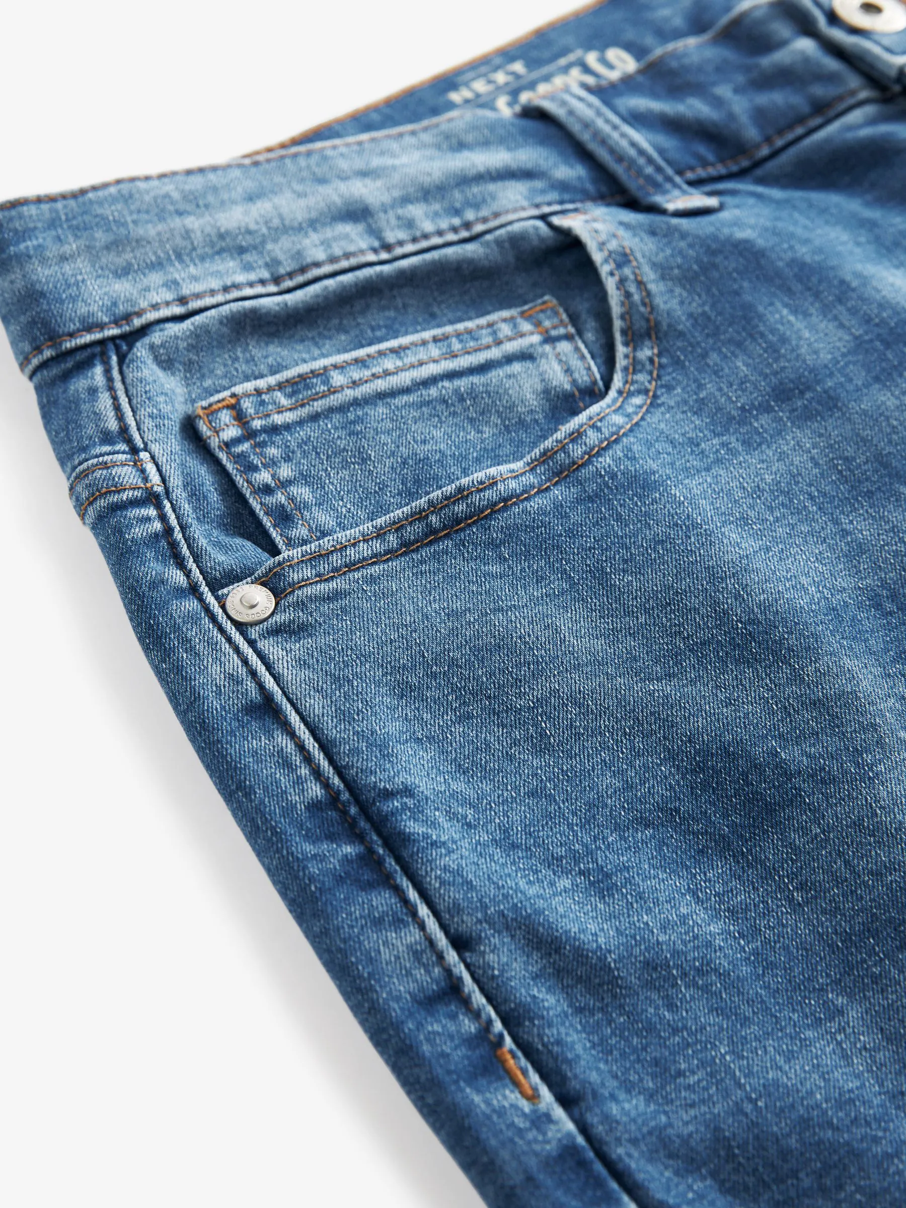 Lichtblauw - Enkele - Skinny fit klassieke stretchy jeans