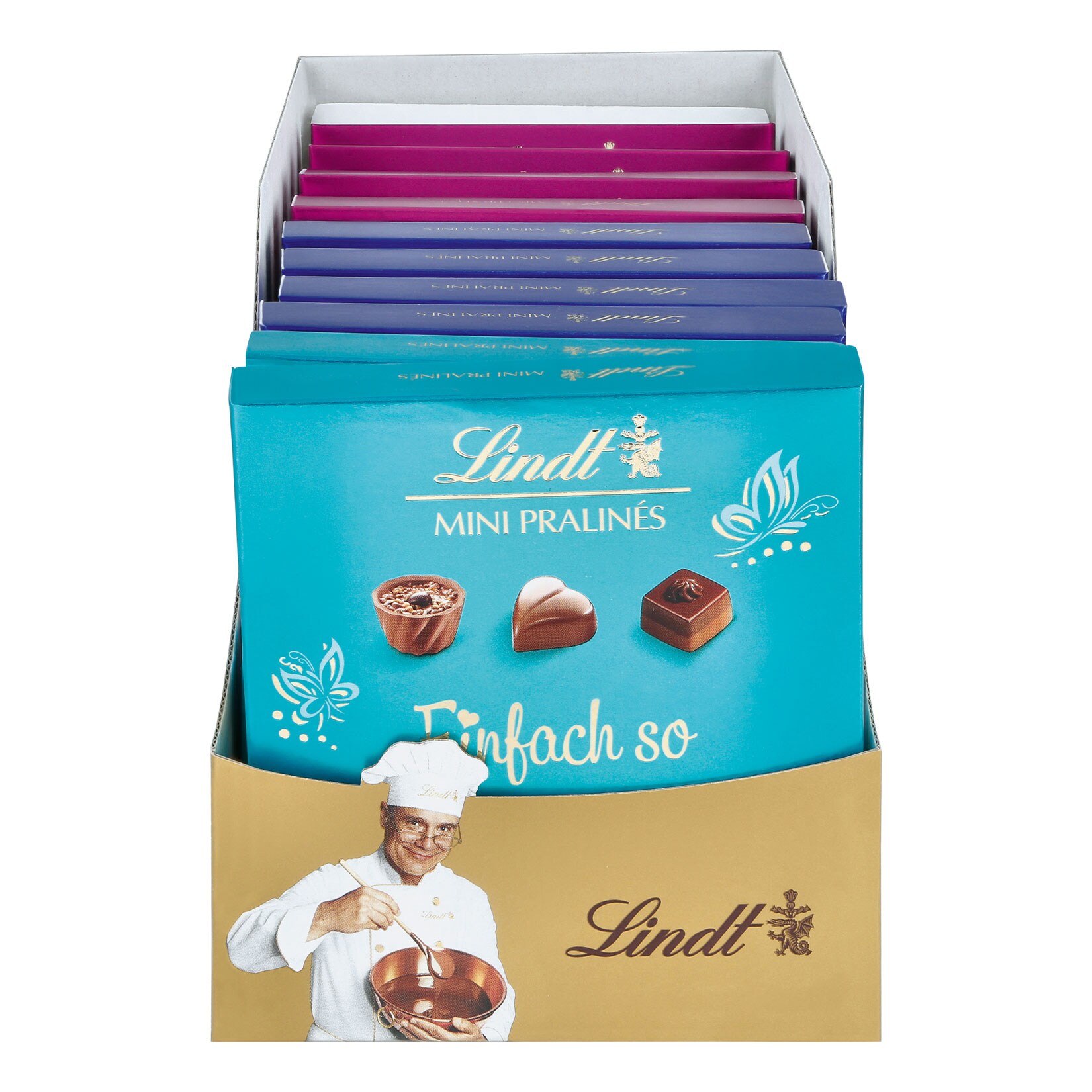 Lindt Mini Pralinés 44 g, 10er Pack