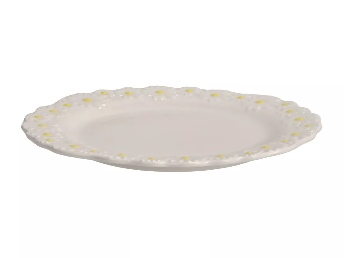 Plat de Service Porcelaine Fine 