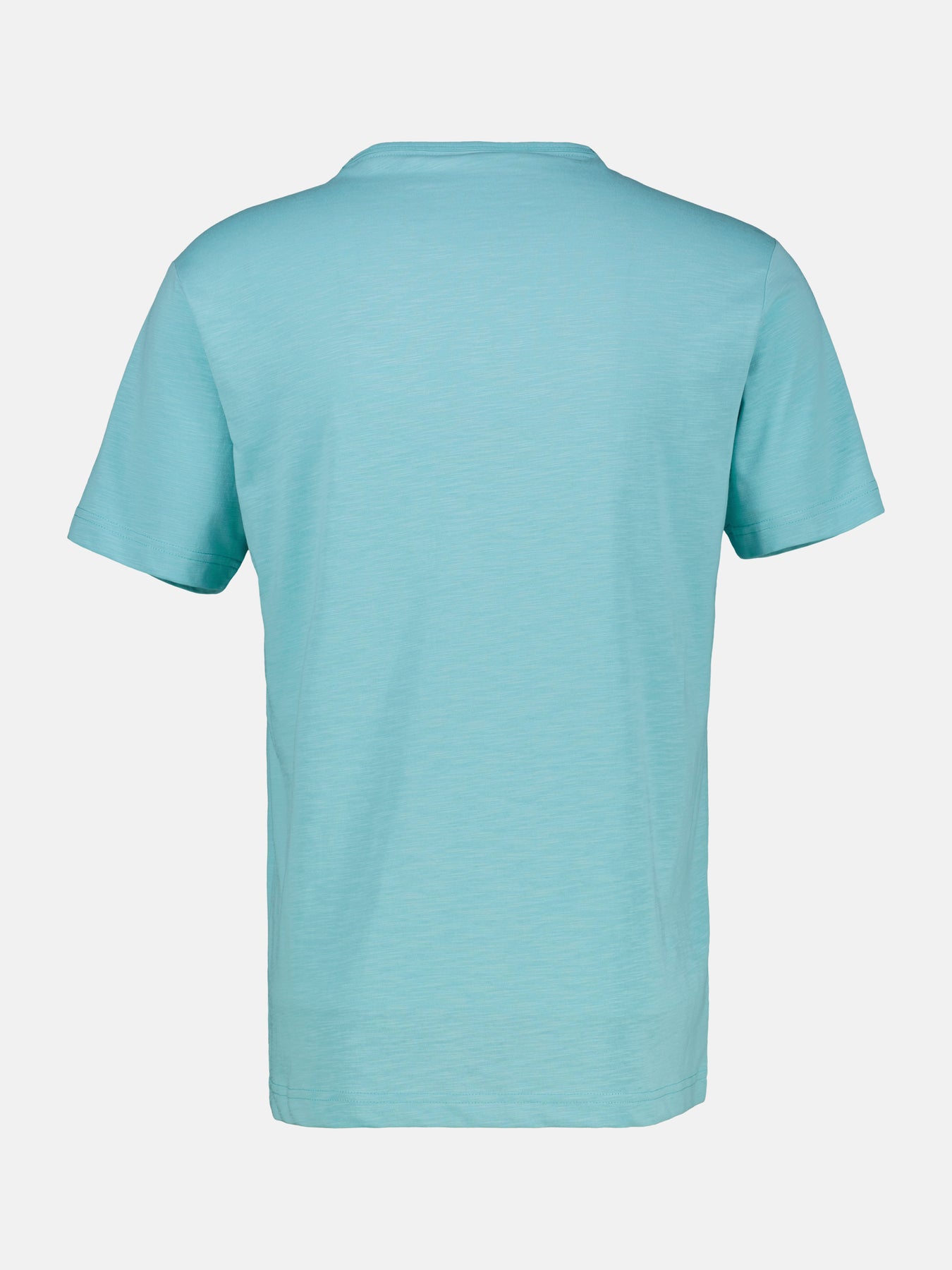 Unifarbenes Serafino-Shirt in Großen Größen