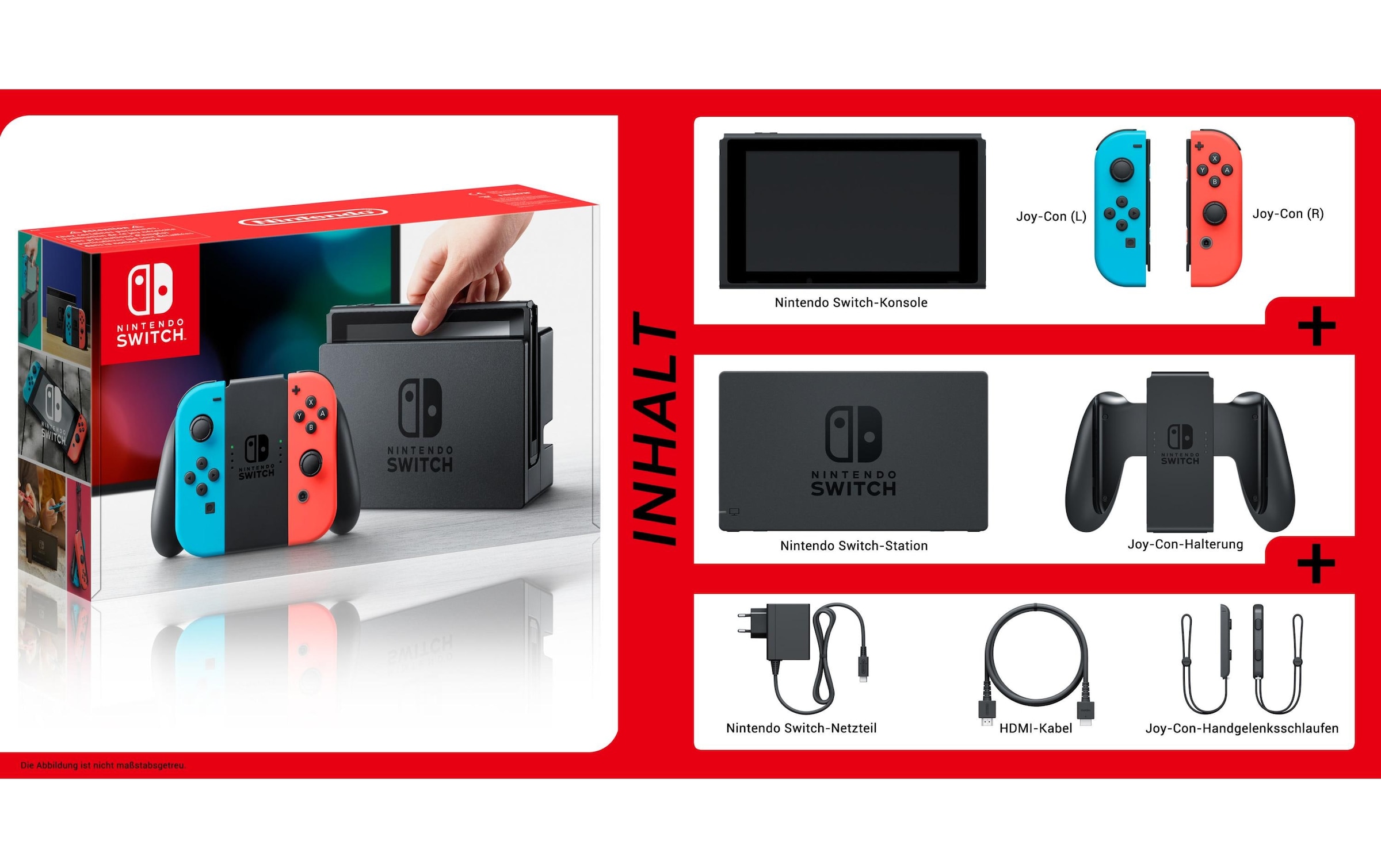 Nintendo Spielekonsole »Rot/Blau«
