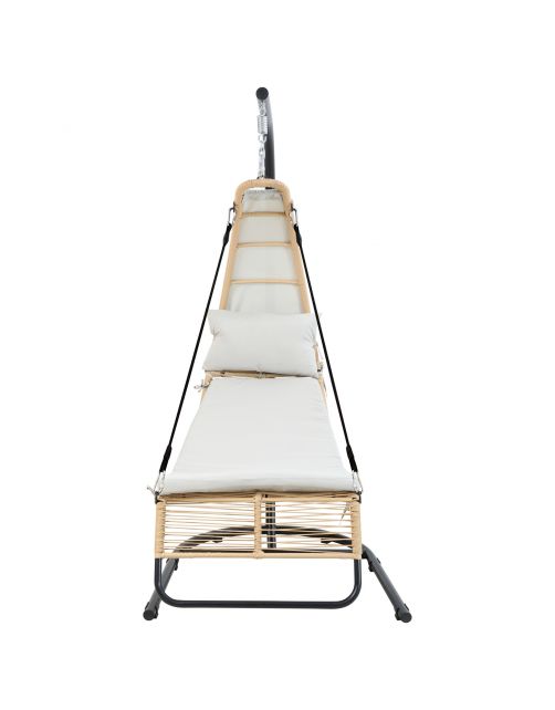 Bestgarden Hangstoel Wicker - Tuinmeubelen - Outdoor