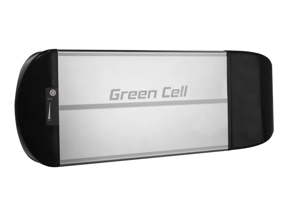 Green Cell Green Cell® Electric Bike Battery 36V 10Ah E-Bike Li-Ion Rear Rack with Charger
