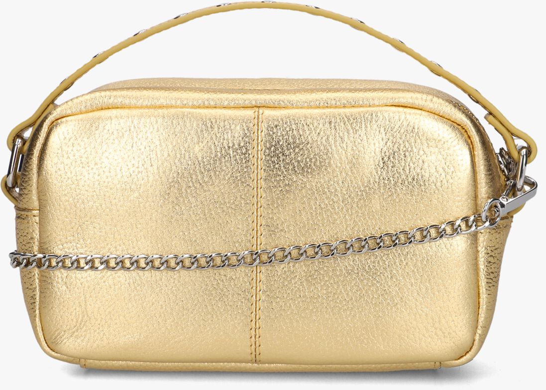 gouden núnoo schoudertas lyra metallic