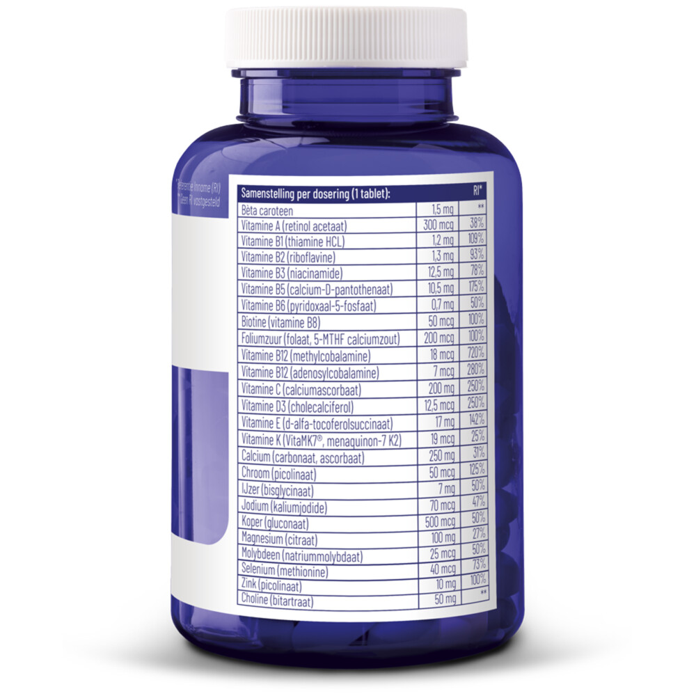 2x Vitakruid Multi Basis 90 tabletten