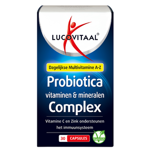 Lucovitaal Probiotica Vitaminen & Mineralen Complex Capsules 30CP