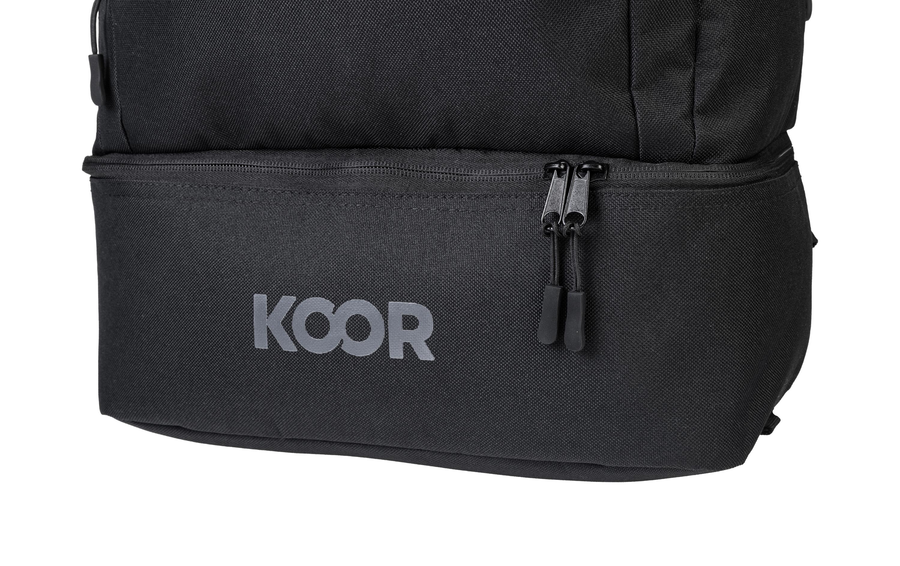 Rucksack 25 l, SchwarzSportrucksack mit Schuhfach