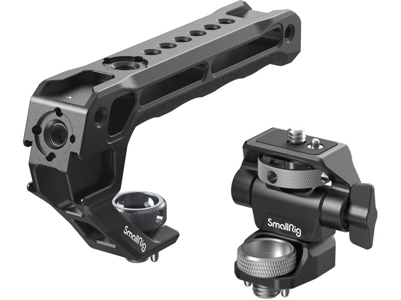 Smallrig Top Handle with Monitor Support Kit Kameragriff mit Cold-Shoe-Halterungen und ARRI-3/8