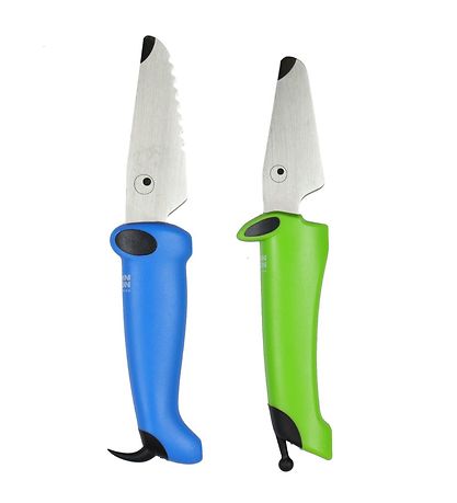 Kinderkitchen Kochmesserset für Kinder - Grün/Blau