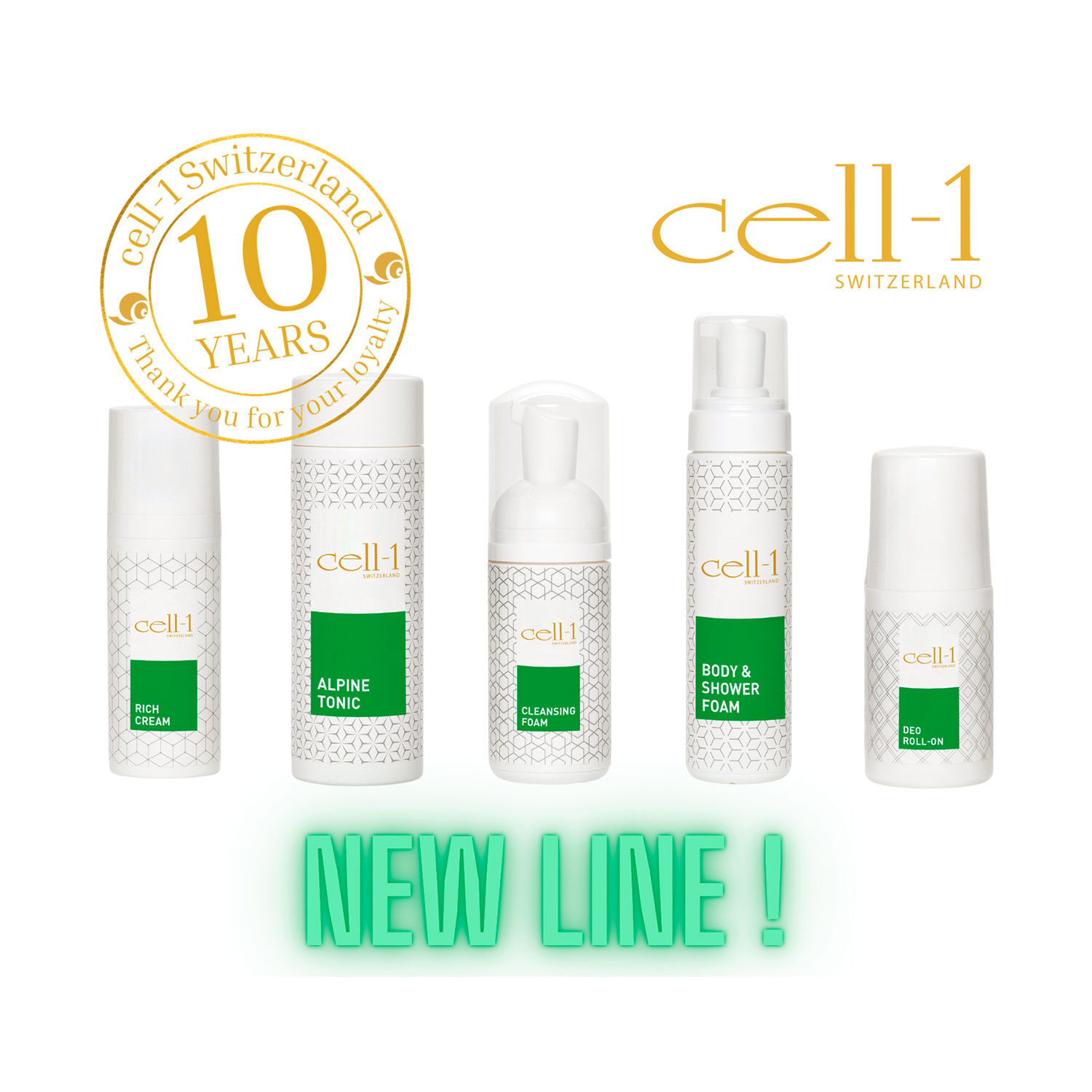 Cell-1 Body & Shower Foam - Duschschaum