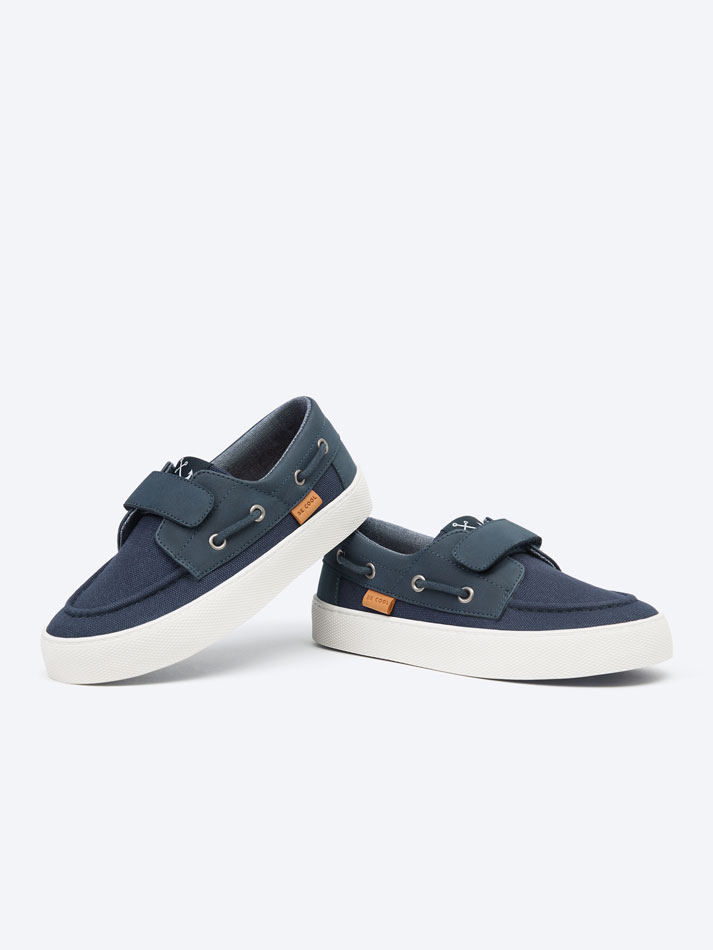 Sapato náutico - Azul Marinho