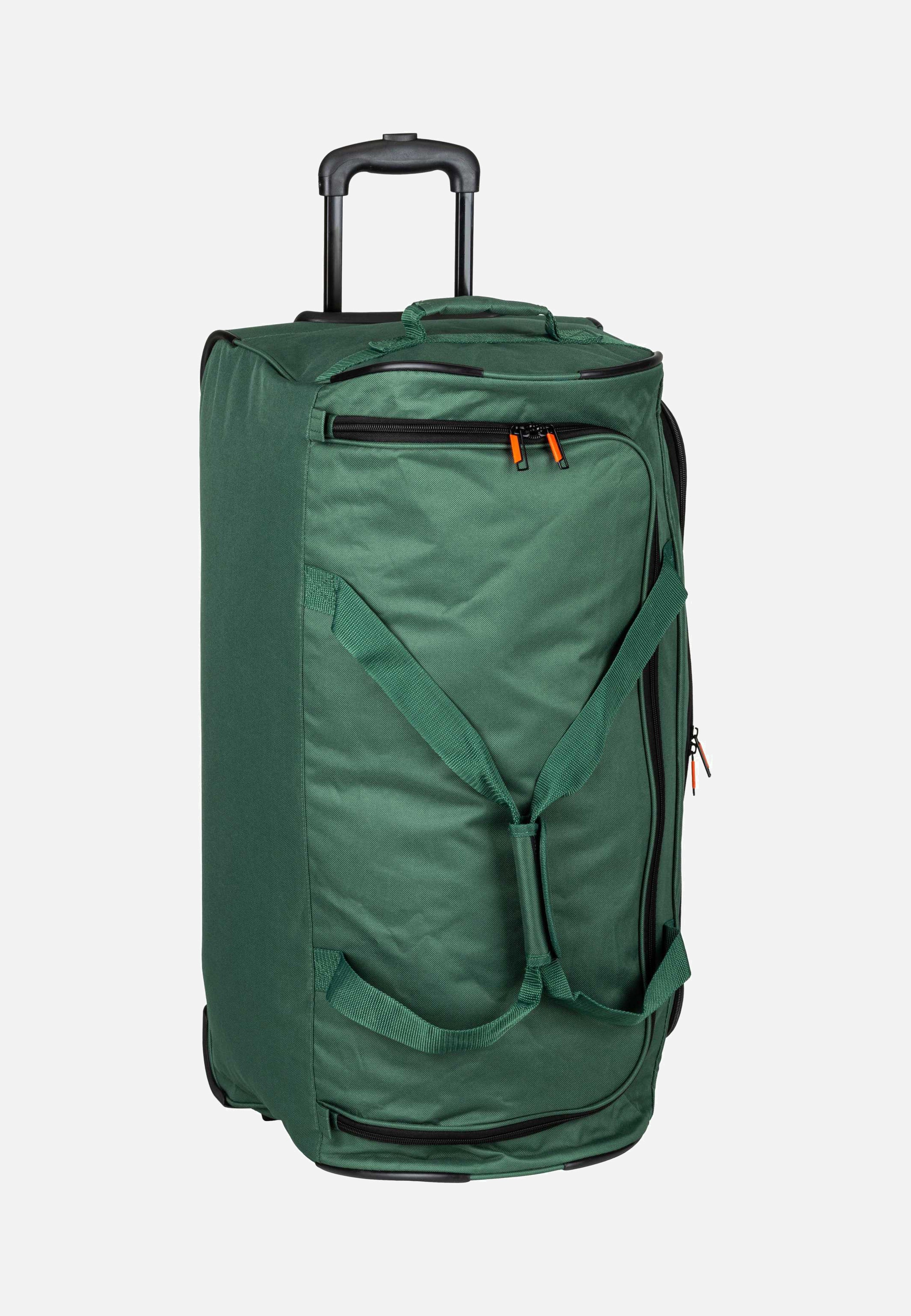 Basics Trolley Dunkelgrün - Travel Bag
