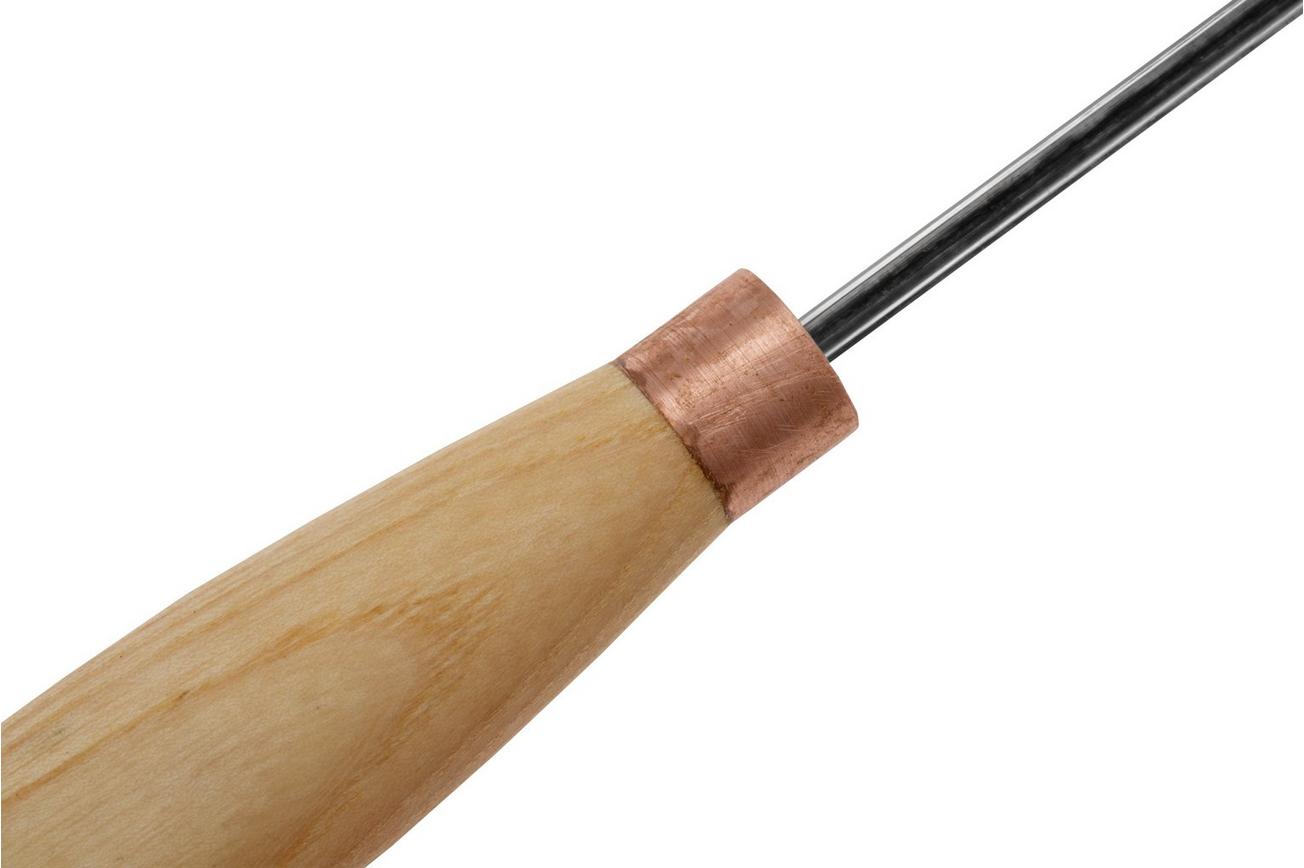 BeaverCraft Compact Straight V-Profile Chisel K12-02 Sweep 12, 2 mm, guts