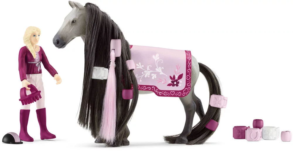 SOFIA'S BEAUTIES - COFFRET FIGURINE CHEVAL A COIFFER