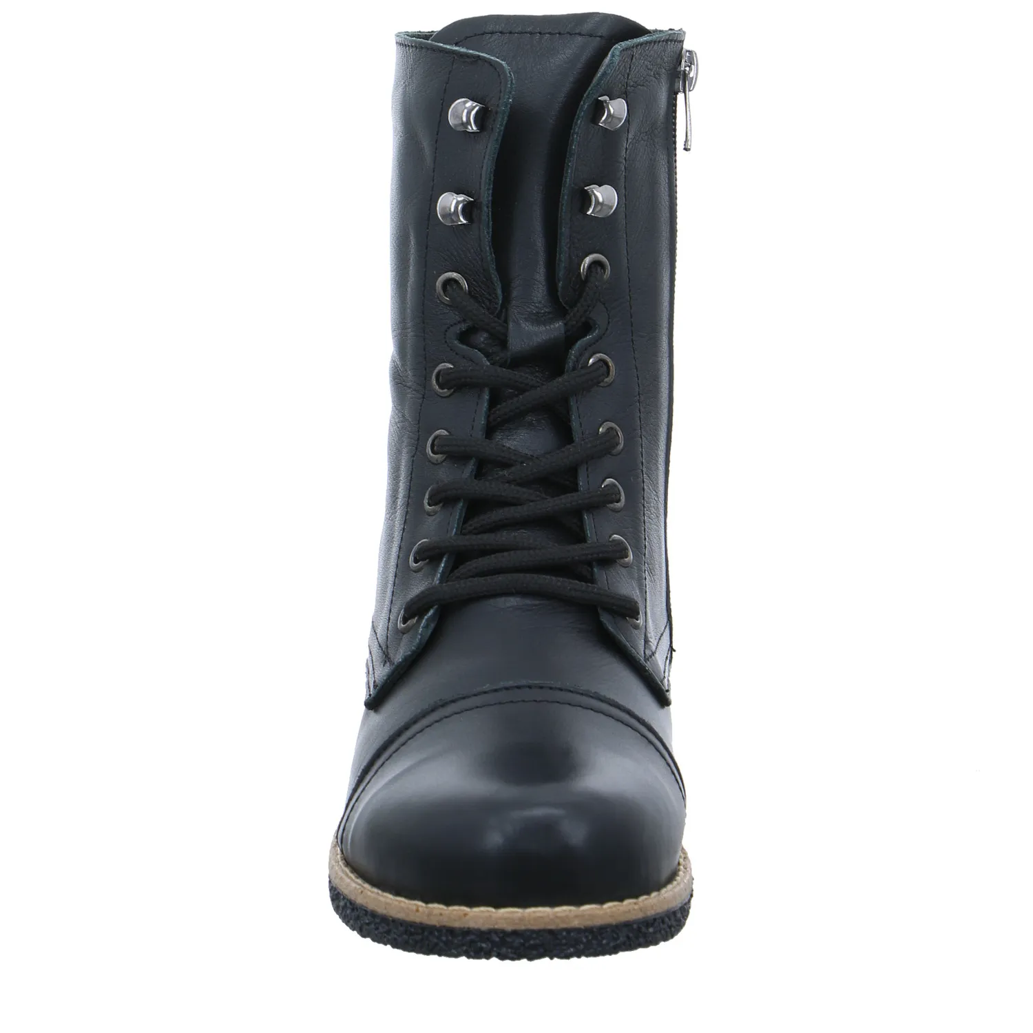 ANDREA CONTI Boot Schwarz Leder  mit Wechselfussbett