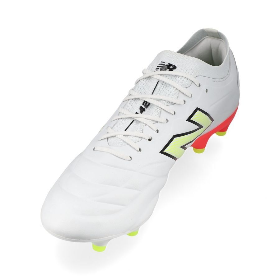 New Balance 442 V2 Elite FG Flash Point - Blanc/Vert/Noir