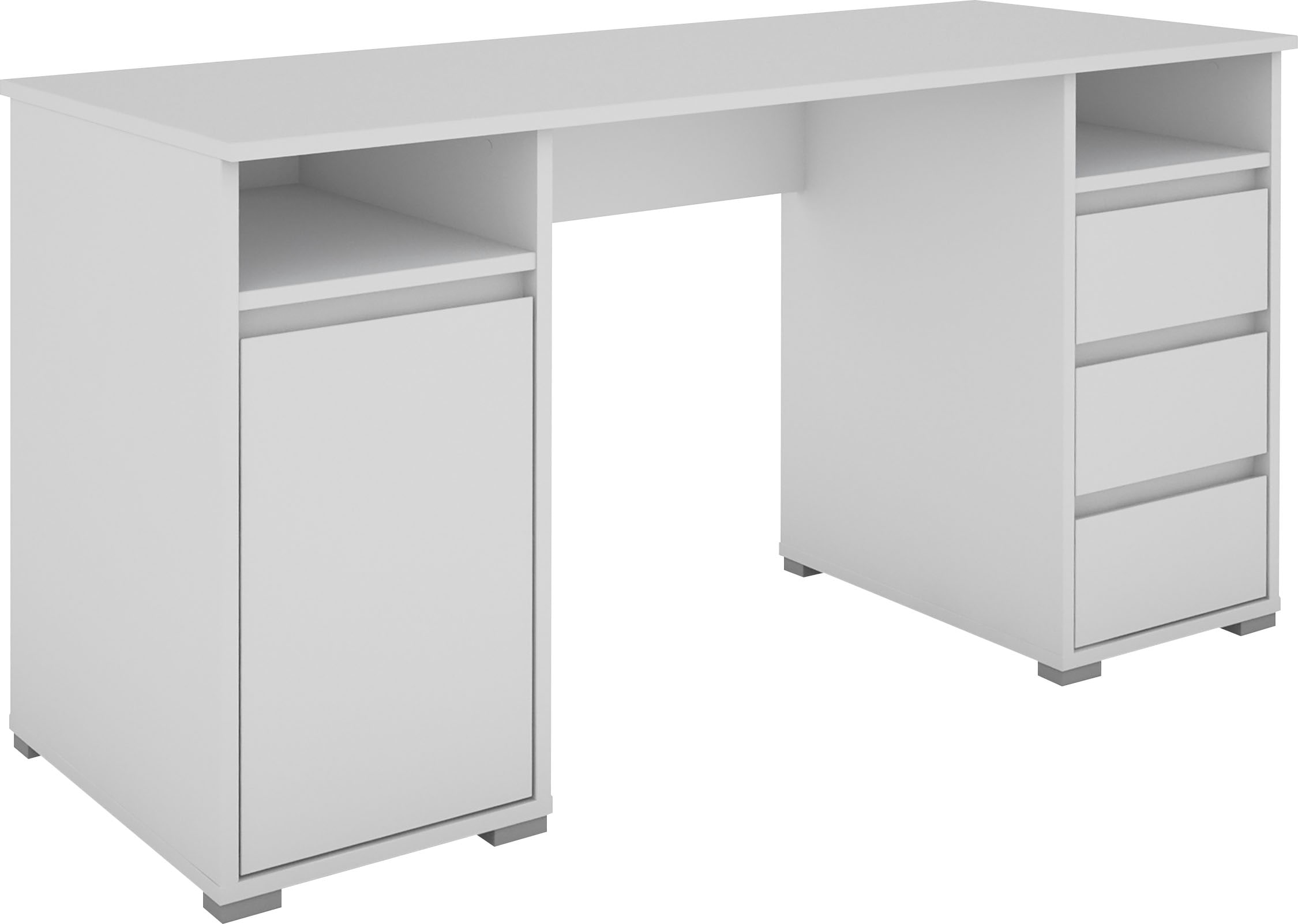 byLIVING Schreibtisch »Lobo« Breite 138 cm, Computertisch mit Schubladen, im modernen Design