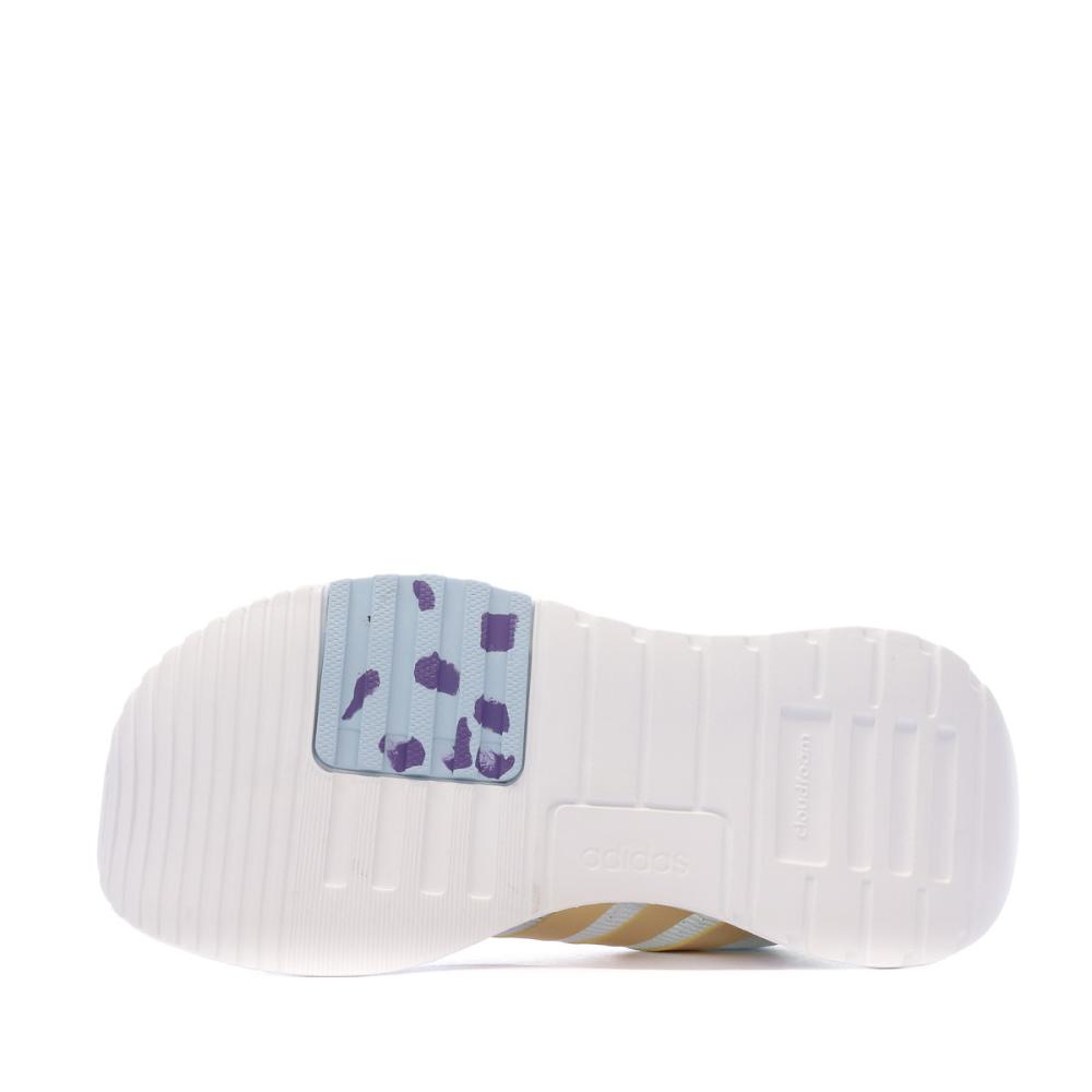 Adidas Baskets Blanches Filles Adidas Racer Tr21 K