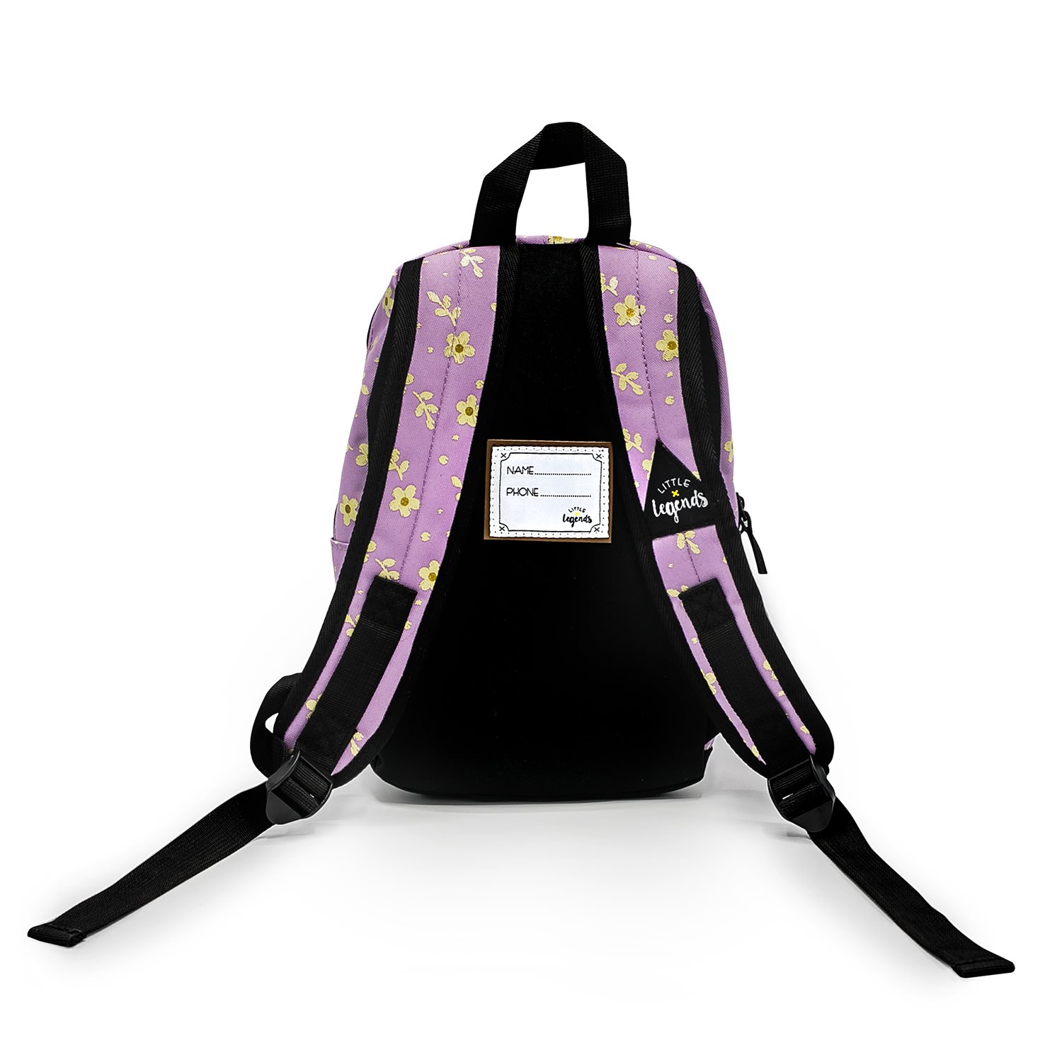 Little Legends Backpack S lila flower