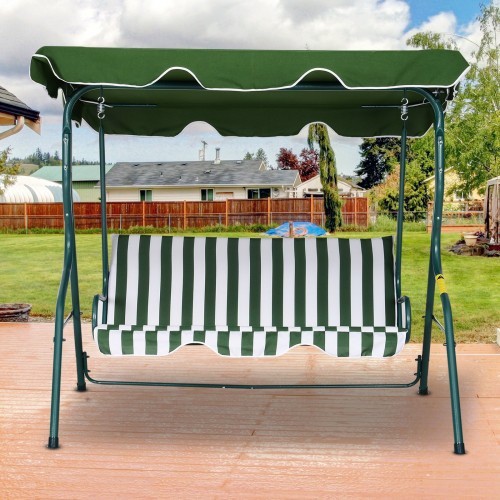 Cadeira de balanço para exterior Outsunny, verde