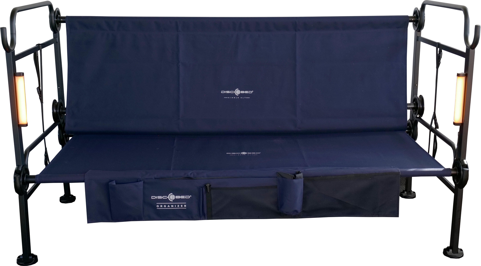 Disc-O-Bed Campingliege XLT mit Taschenlampe