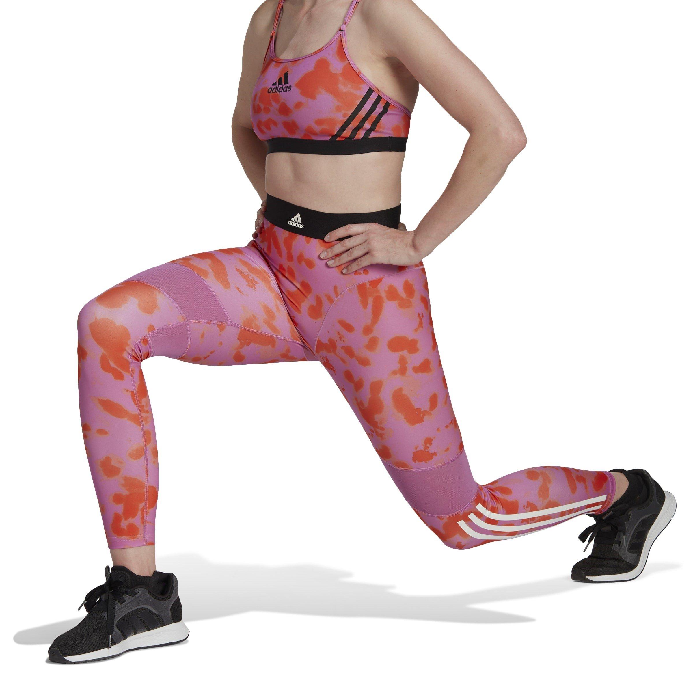 adidas Hyperglam Printed 7 8 Leggings Womens