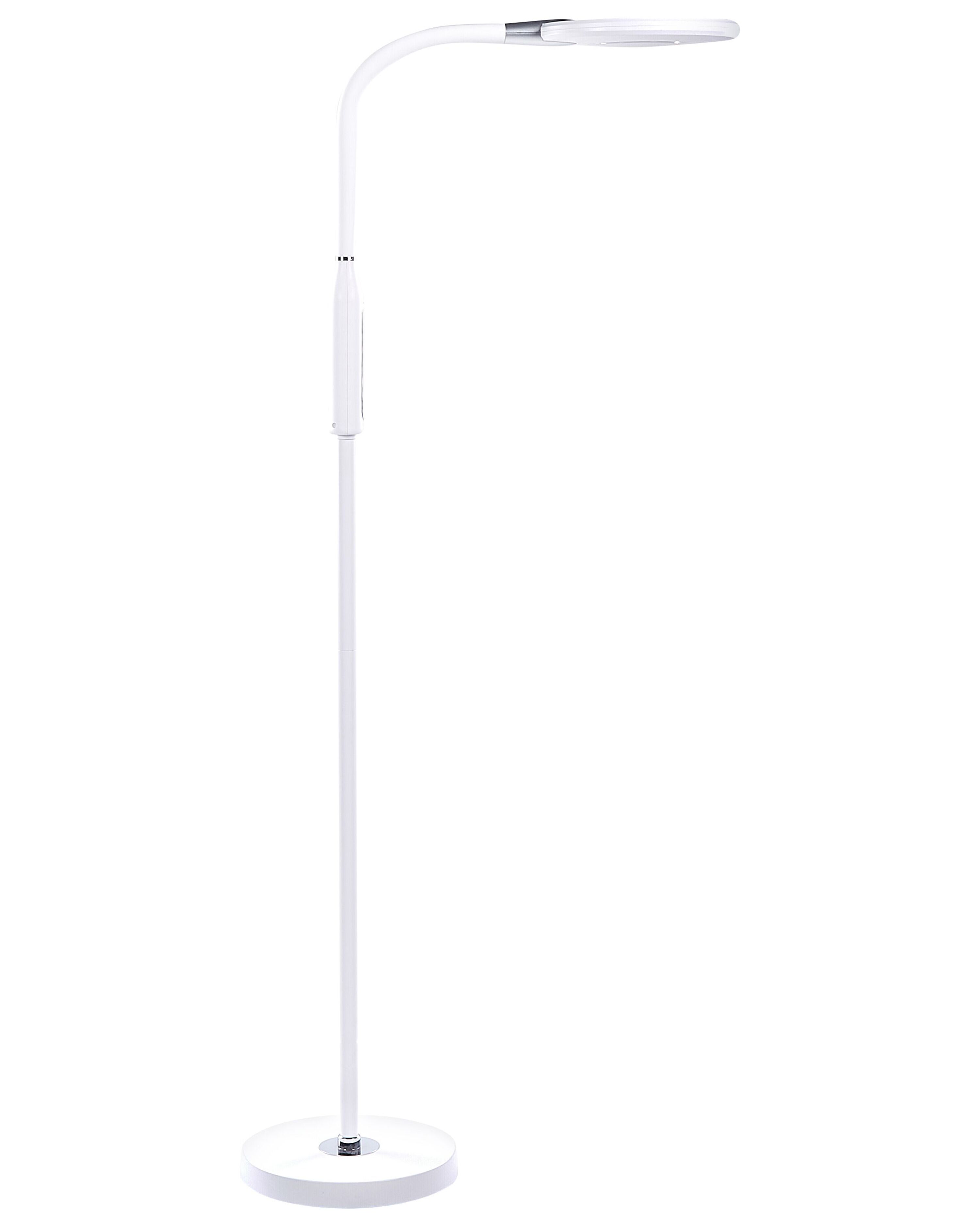 LED staande lamp CASSIOPEIA met dimmer Metaal Wit