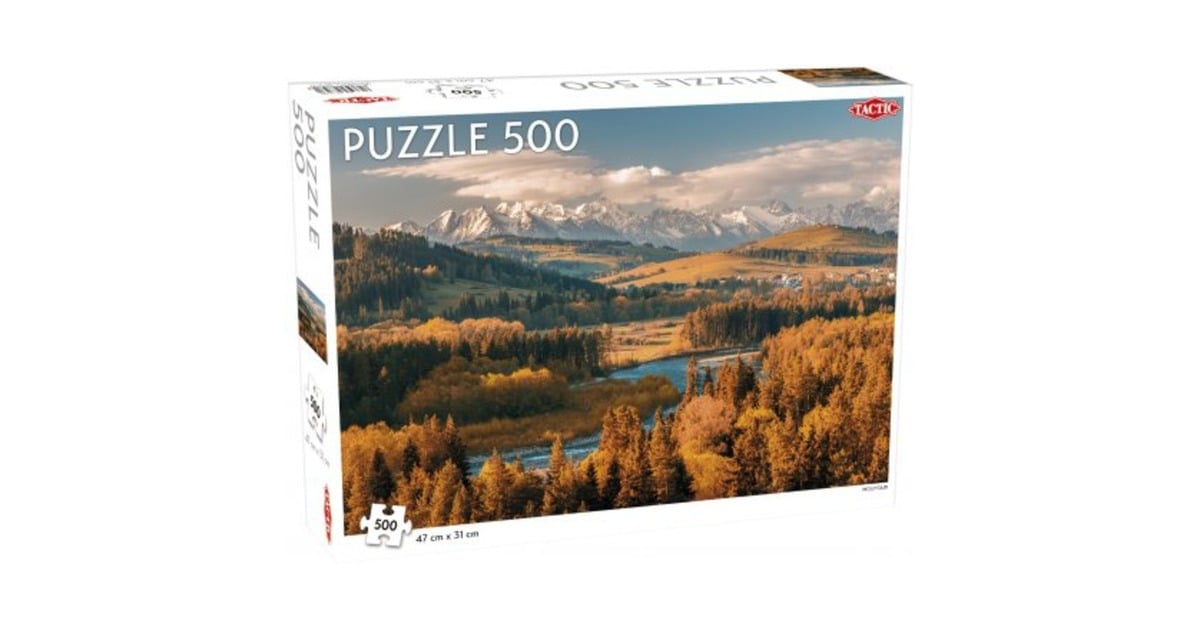 TacticPuzzel Landscape: Mountain  (500 stukjes)