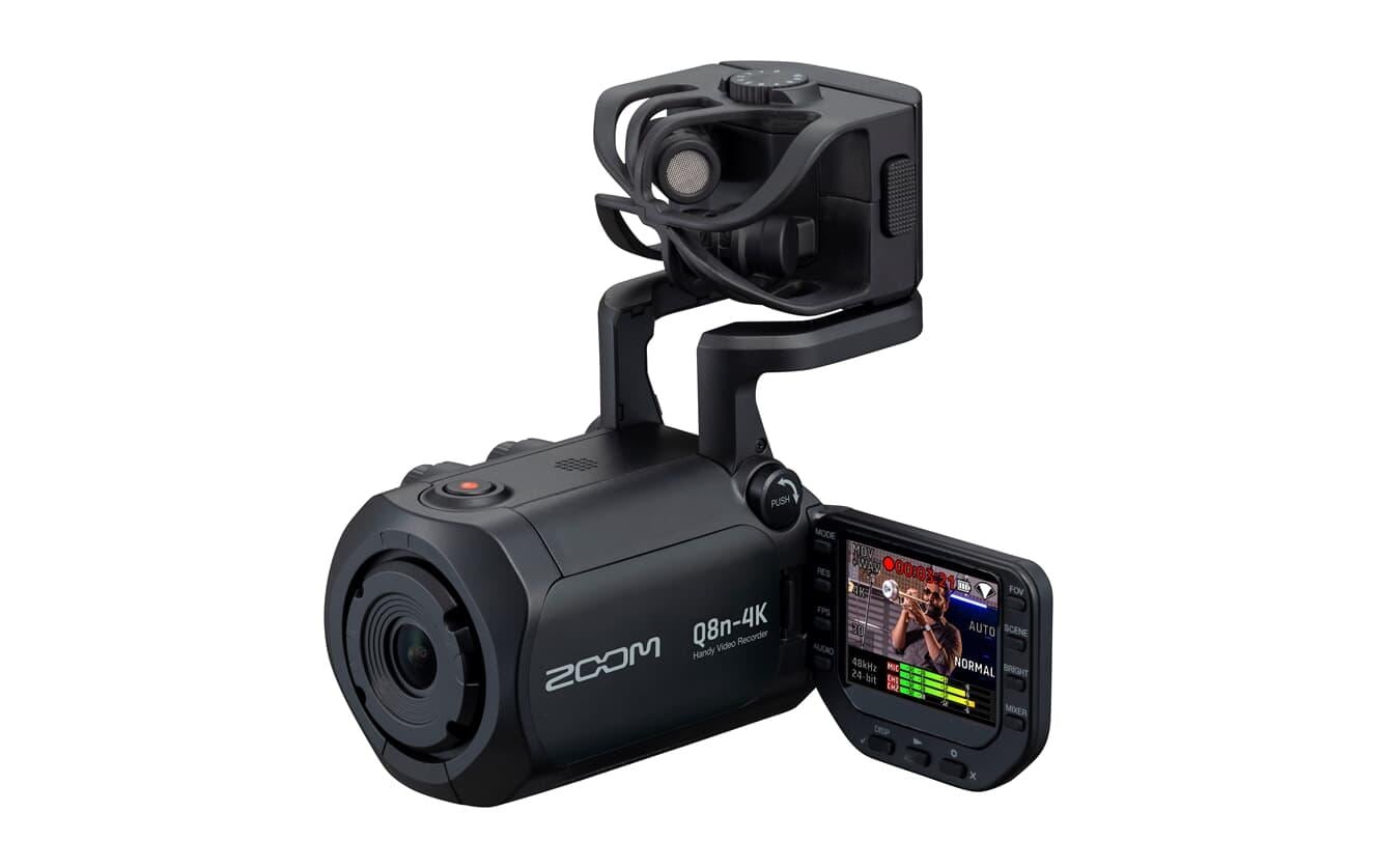 Videokamera Q8n 4K<br>Ultra-HD-Handy-Video- und Audiorecorder