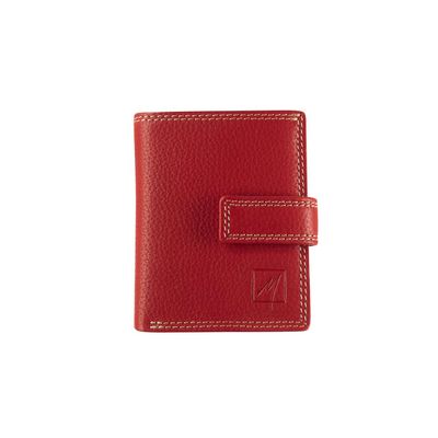 Portefeuille compact Dakota - rouge - label M