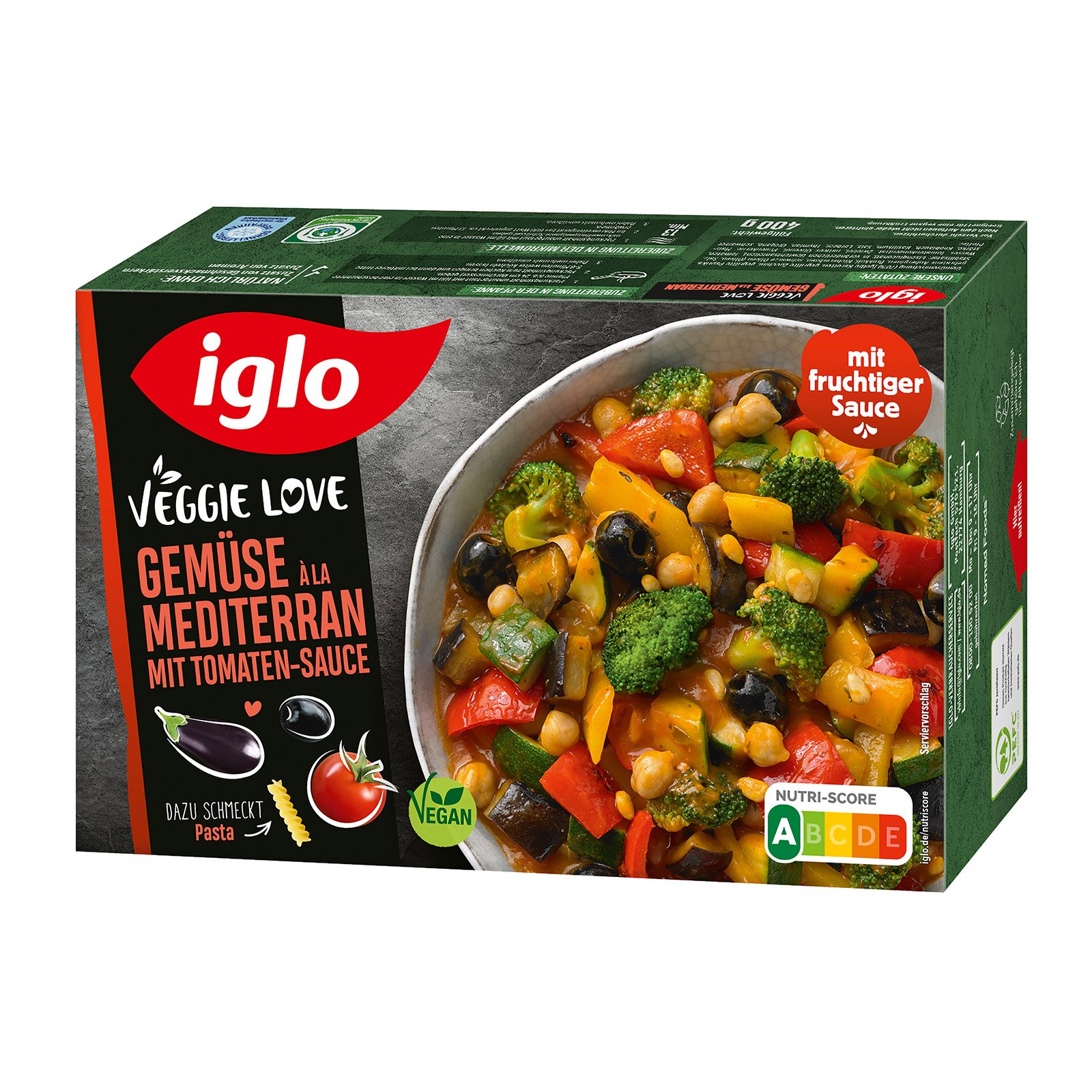 Iglo Veggie Love Gemüse à la Mediterran