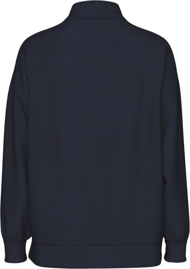 Pieces PCCHILLI LS HALF ZIP SWEAT NOOS BC Sky captain