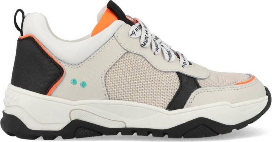 BunniesJR Bunnies Jr Charly Chunky Lage sneakers Leren Sneaker Beige