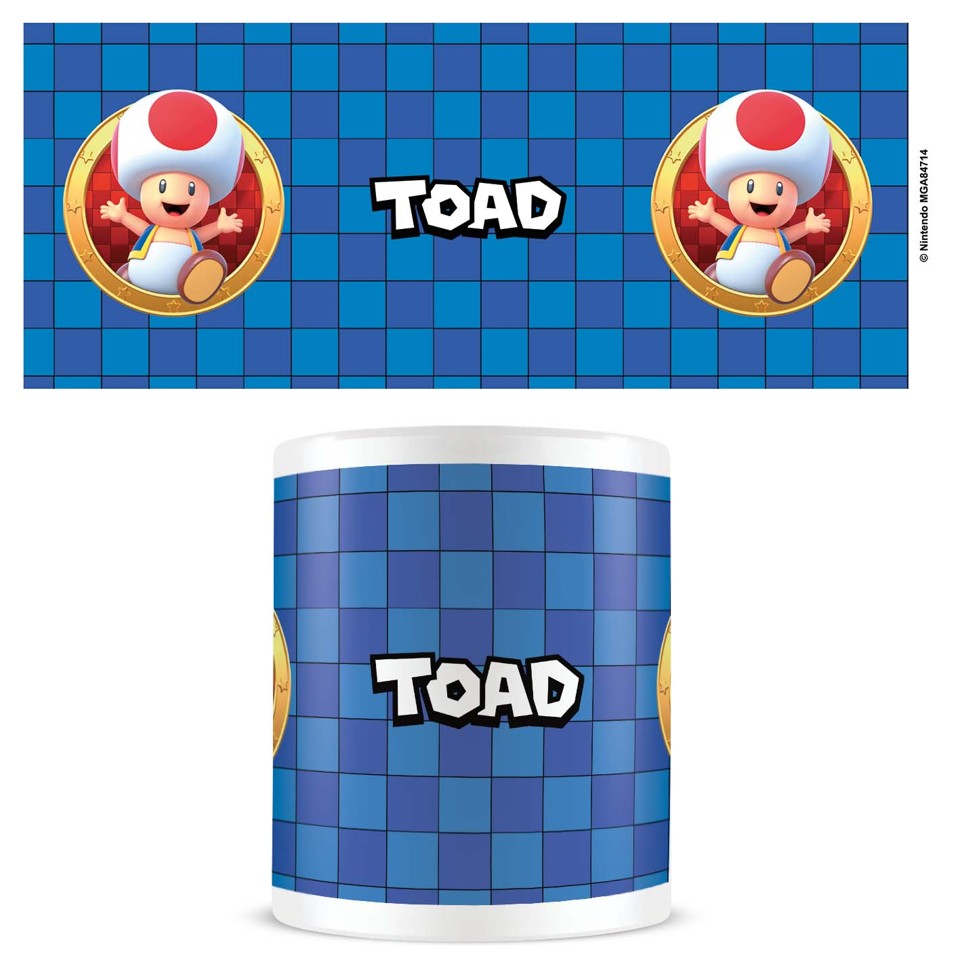 Pyramid International - Krus Super Mario (Toad 3D Port) - Hvid