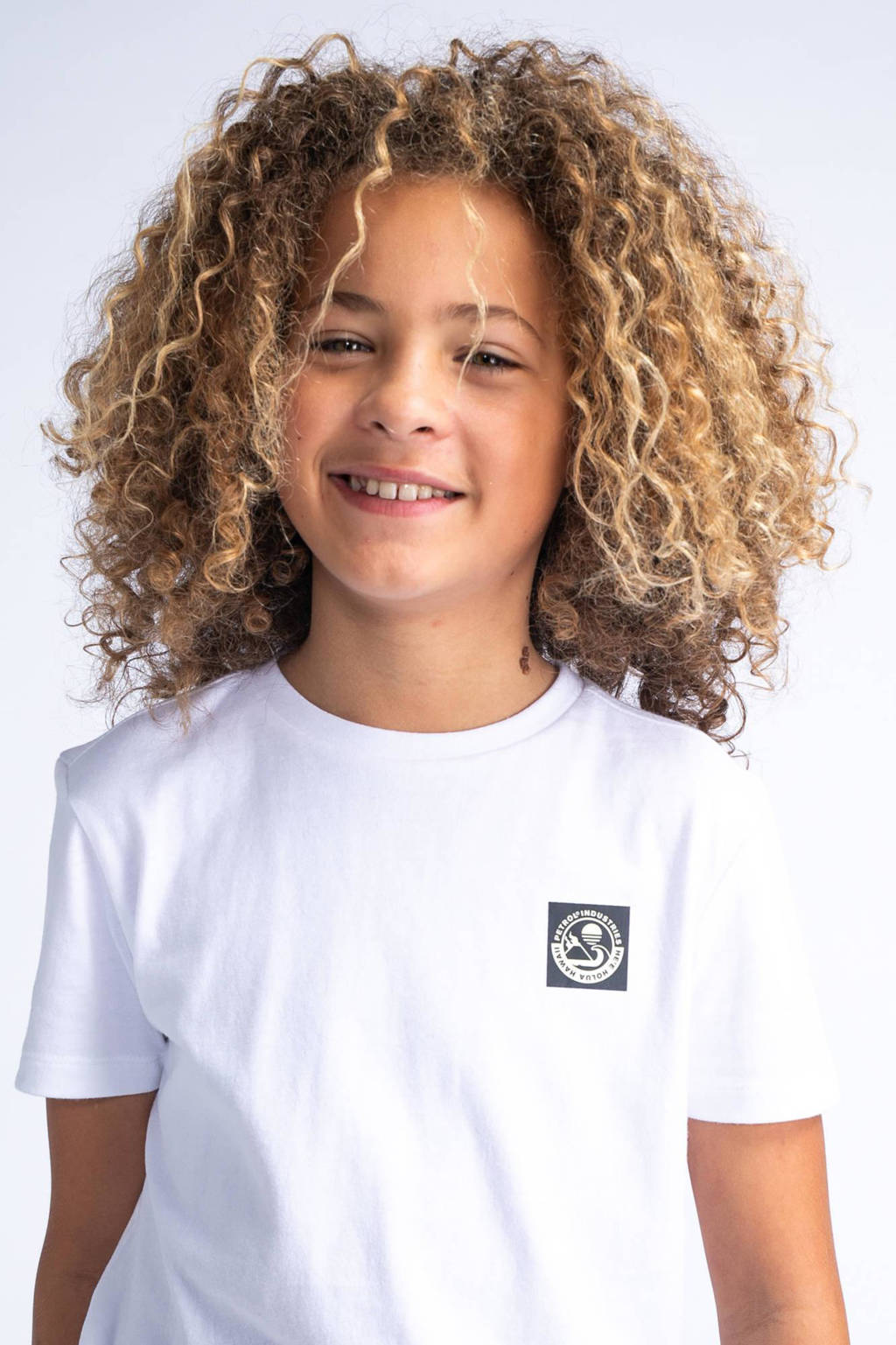 Petrol Industries T-shirt met logo wit